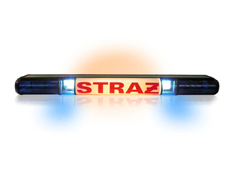 LZ-2XpW EP/H Lampa zespolona strob. ekstra płaska  bez nagłośnienia z dodatkowymi halogenami    