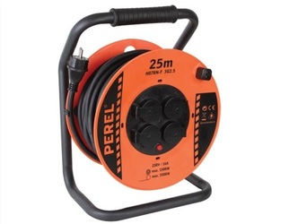 Przedłużacz neoprenowy PEREL 25m / 3G2,5 IP44