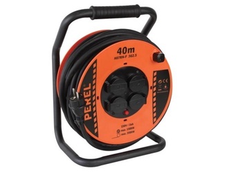 Przedłużacz neoprenowy PEREL 40m / 3G2,5 IP44