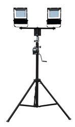 LED light mast 2x100W with LIFT 4 M